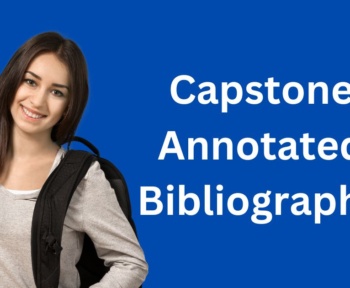 Capstone Annotated Bibliography